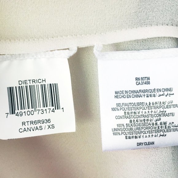 BCBG Runway Dietrich Pleated Silk Dress (New) - Picture 6 of 7